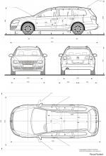 Volkswagen Passat Variant 2005 года